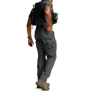 레이더 립스탑 아웃도어 밴딩 카고바지