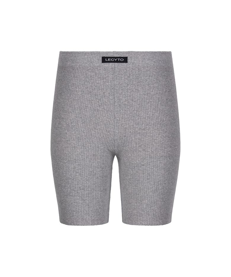 Layered Biker Pants_[Gray]