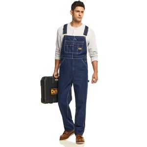 오버롤 데님 팬츠 멜빵 바지 레귤러핏 CQ-TWO504