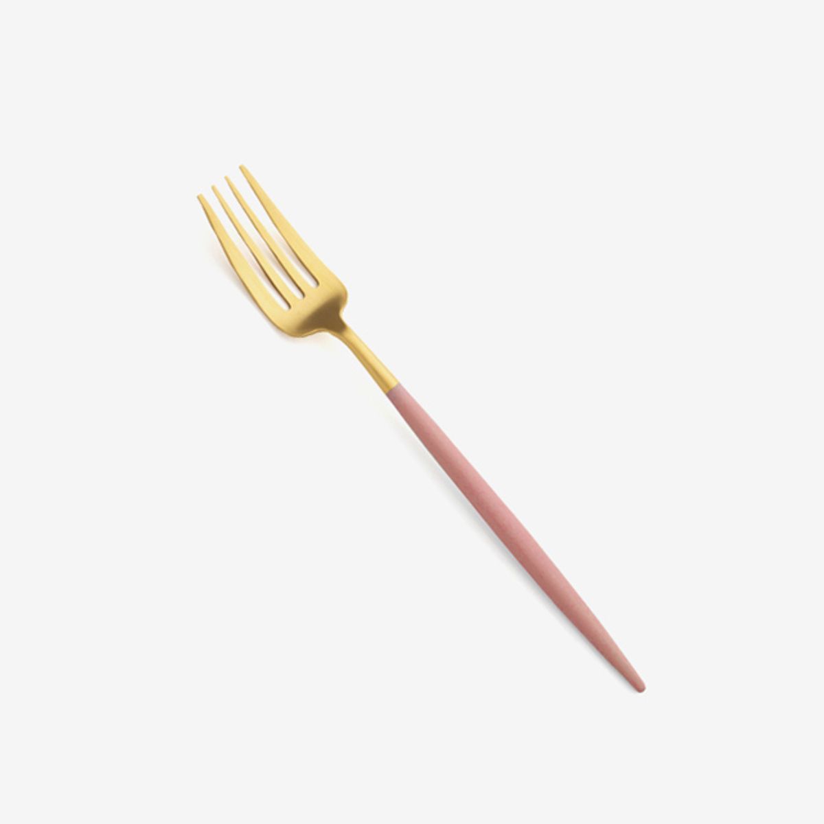 큐티폴(CUTIPOL) 고아 에스닉핑크 골드 디너 포크