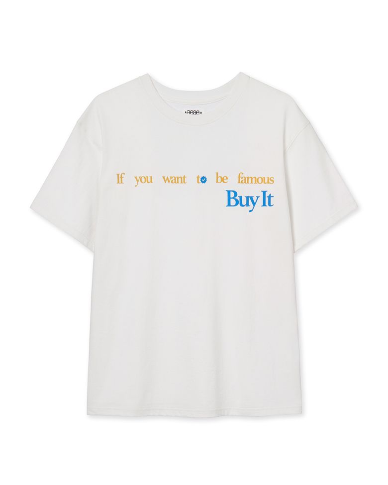 aeae X PEAKBOY BUY IT T-SHIRTS [WHITE]