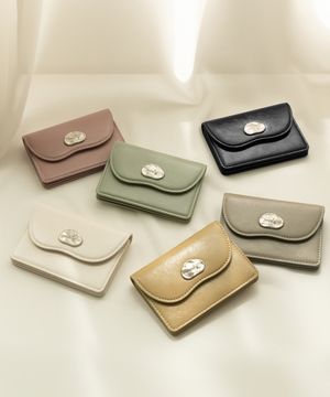 오로라 J 아코디언 카드지갑