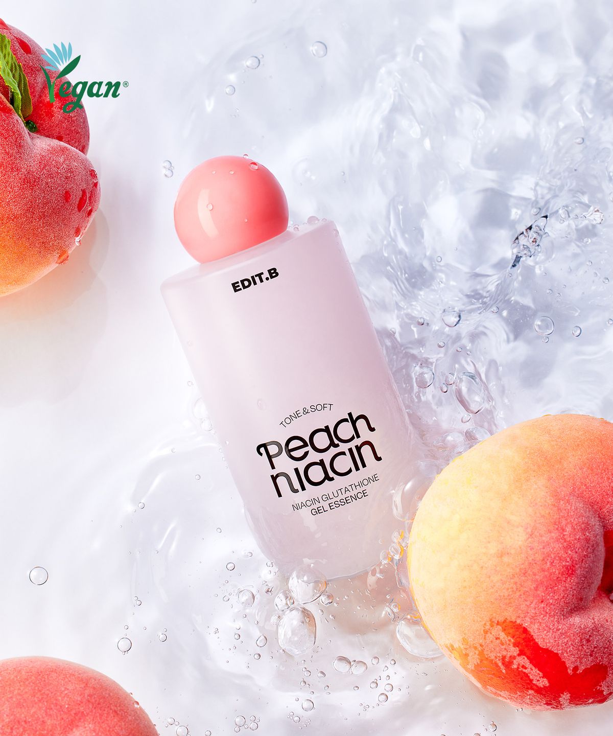 에딧비(EDITB) 톤결 피치 나이아신아마이드 글루타치온 겔 에센스 200ml