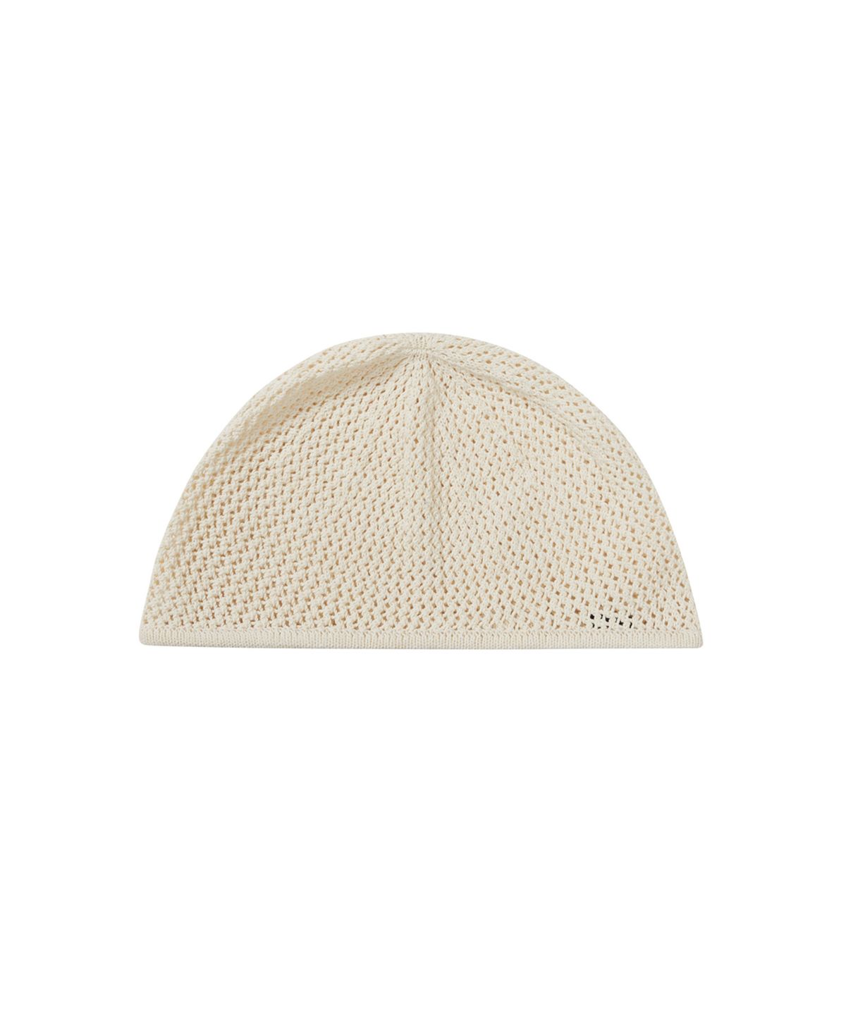 마지셔우드(MARGESHERWOOD) CROCHET ROUND BEANIE_ivory