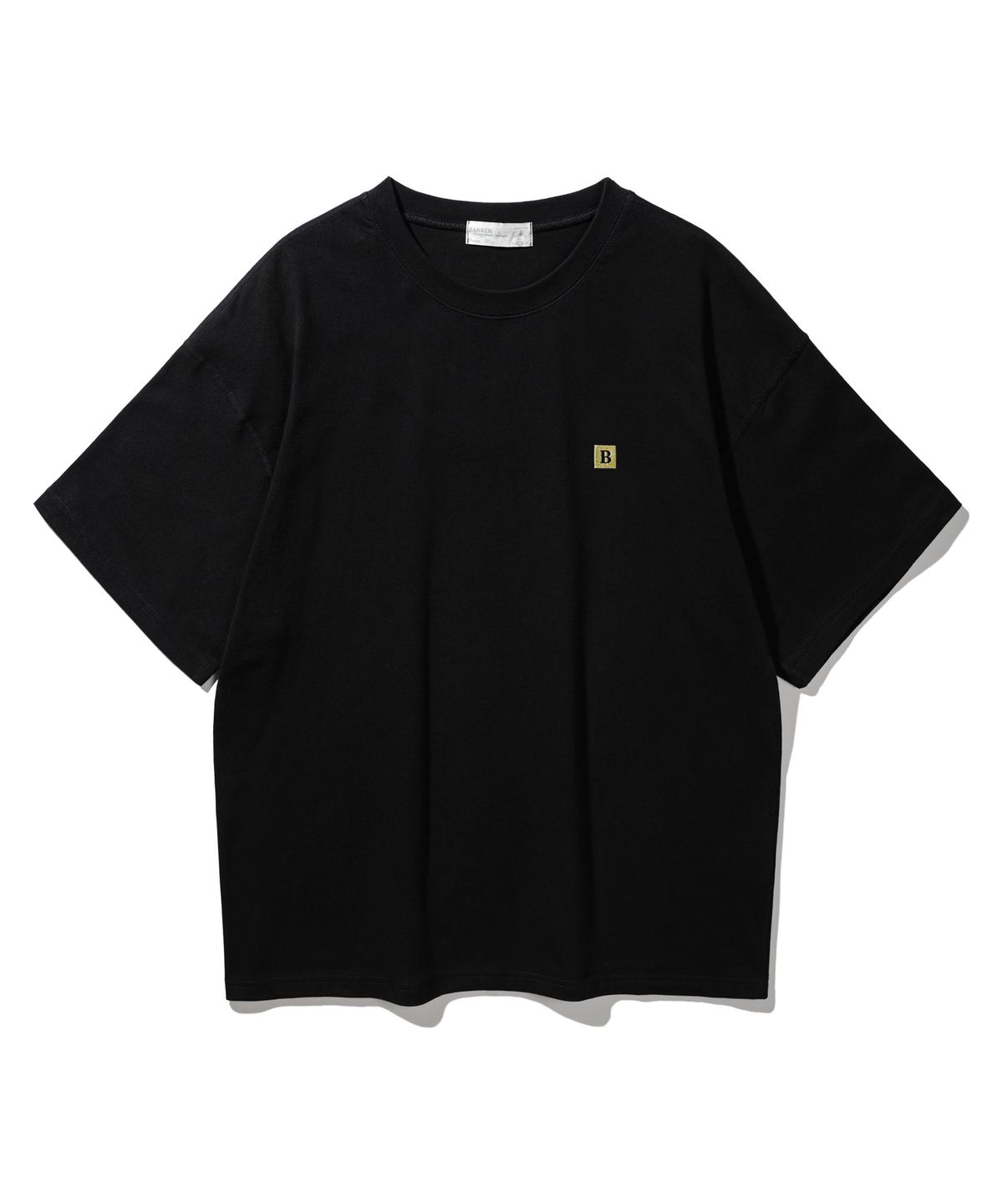 바켄(BAKKEN) B Square logo 반팔티셔츠 BK3968_블랙