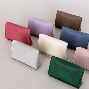 [각인] 가죽 오브제 동전/카드 지갑 8color