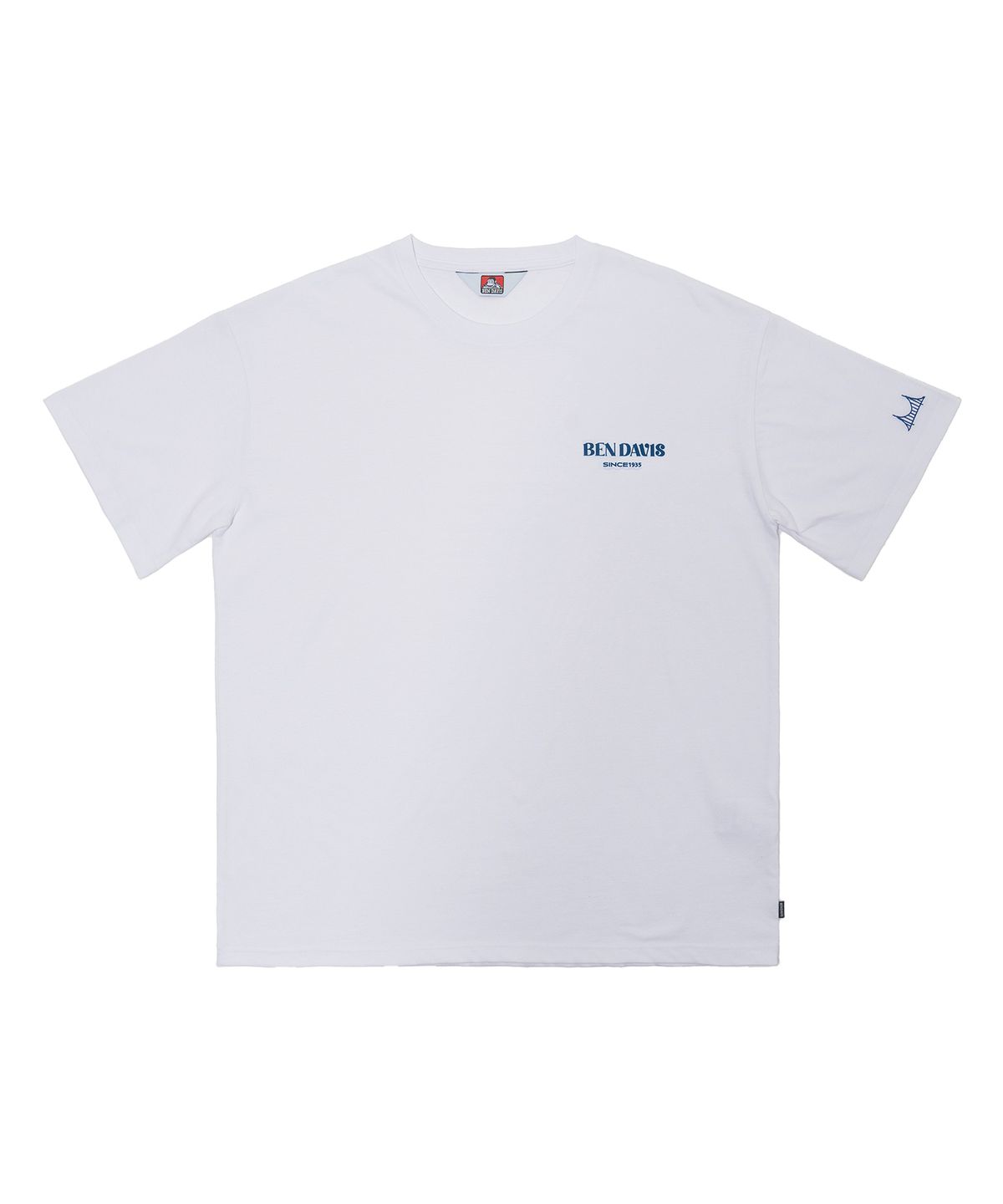 벤 데이비스(BEN DAVIS) ORIGINAL ARCH PRINT TEE WHITE