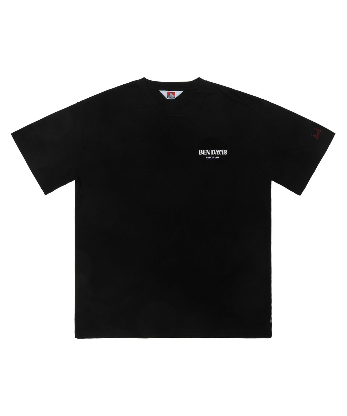 벤 데이비스(BEN DAVIS) ORIGINAL ARCH PRINT TEE BLACK