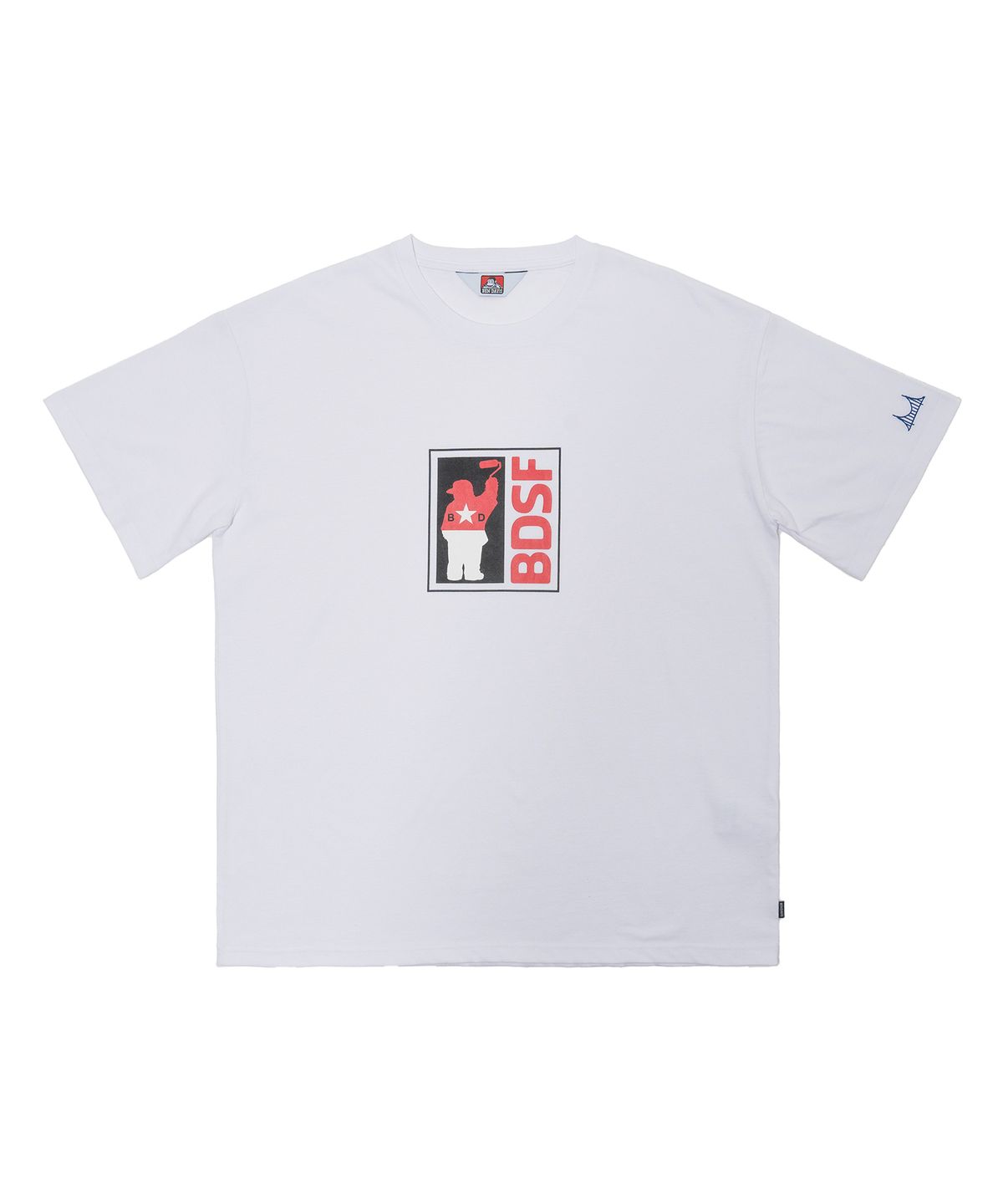 벤 데이비스(BEN DAVIS) ORIGINAL BDSF TEE WHITE