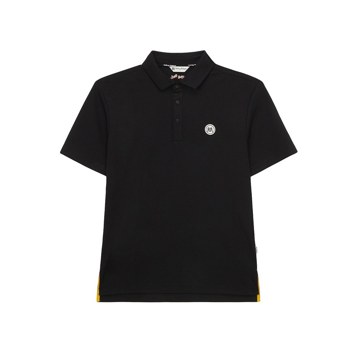 롤링롤라이(ROLLINGROLLEYE) 롤롤 PK 카라티셔츠 블랙 RollRoll PK Collar T-shirt Black