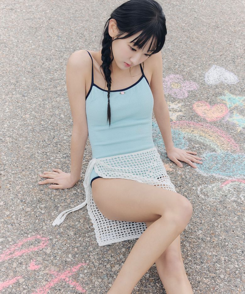 ROSE MONOKINI SWIM_SKY BLUE