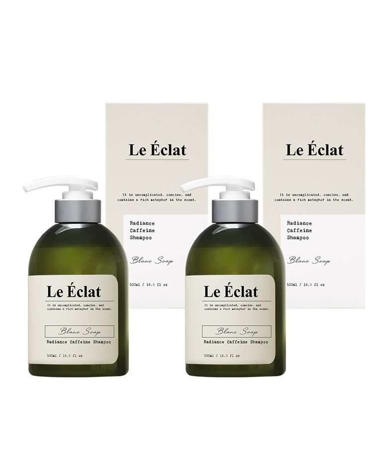 르에끌라 래디언스 카페인샴푸 블랑솝 500ml 2개