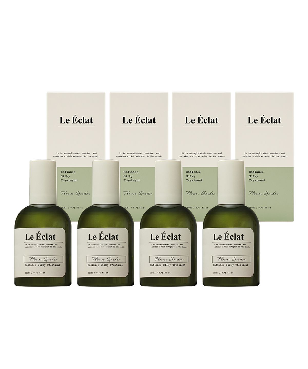 르에끌라(LEECLAT) 르에끌라 래디언스 실키 트리트먼트 플라워가든 250ml 4개