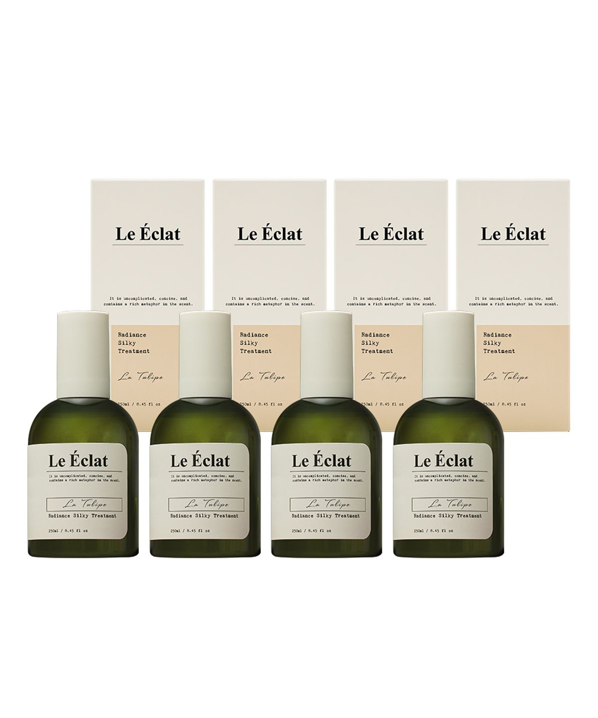 르에끌라(LEECLAT) 르에끌라 래디언스 실키 트리트먼트 라튤립 250ml 4개