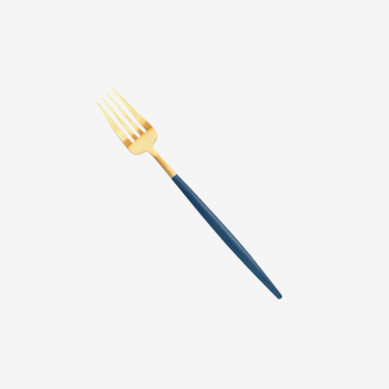 고아 블루골드 디저트 포크