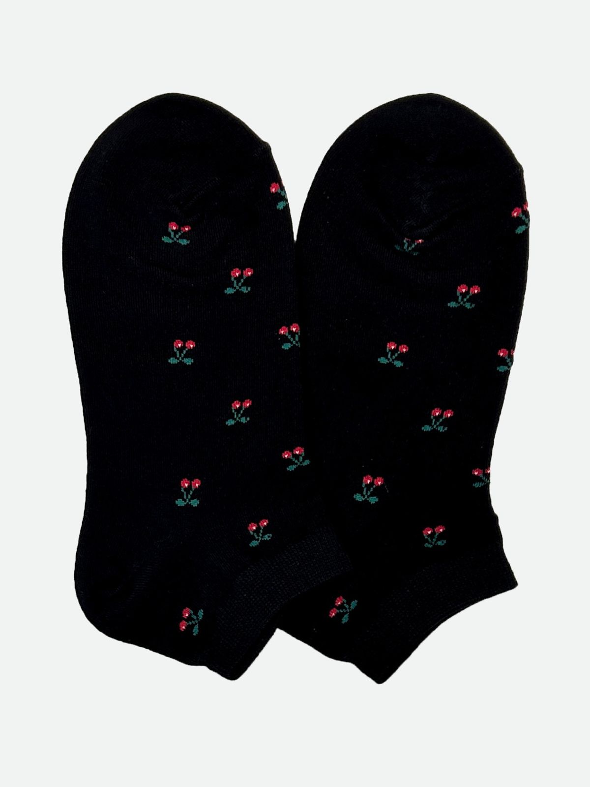 옐로우삭스(YELLOWSOCKS) 앵클삭스 체리쉬 블랙