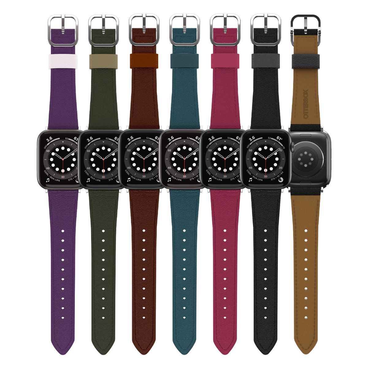 오터박스 모바일(OTTERBOX MOBILE) Symmetry Cactus Leather 애플워치밴드 44/45/46mm