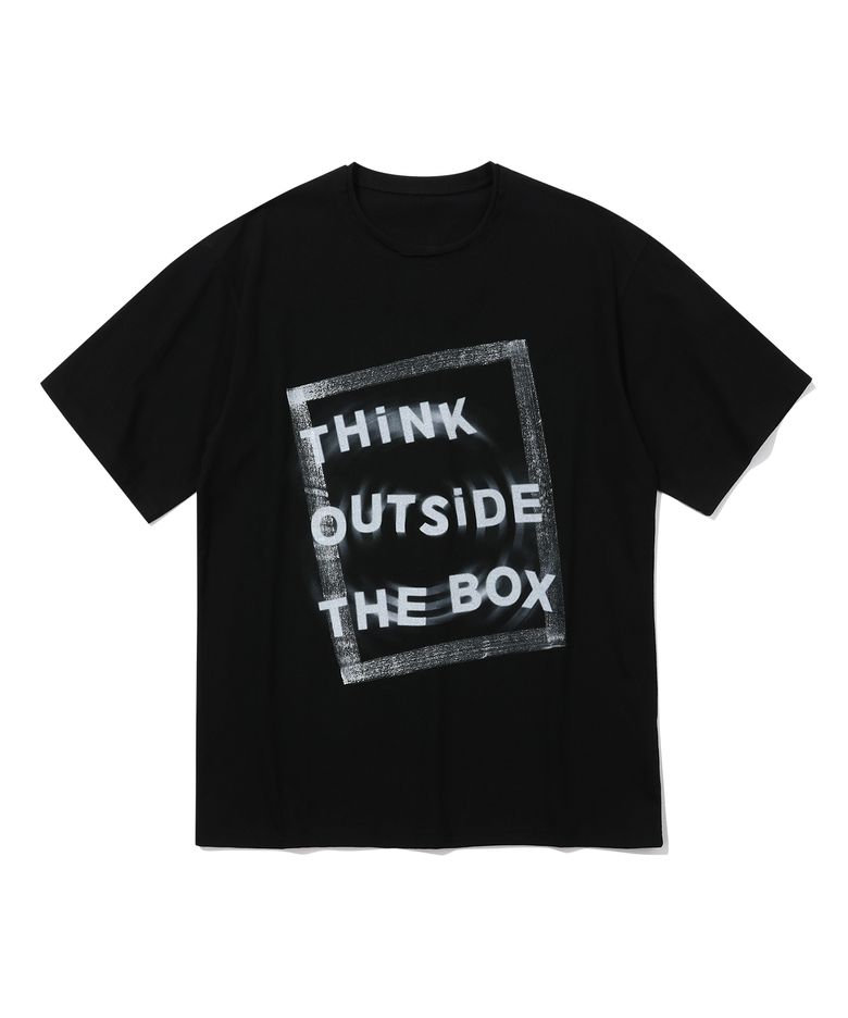 HAND PAINTING T-SHIRT_BLACK