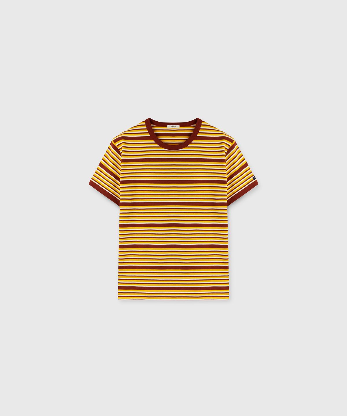 타일레(TAILLE) FRENCH STRIPE TOUR T-SHIRT LAGUNA