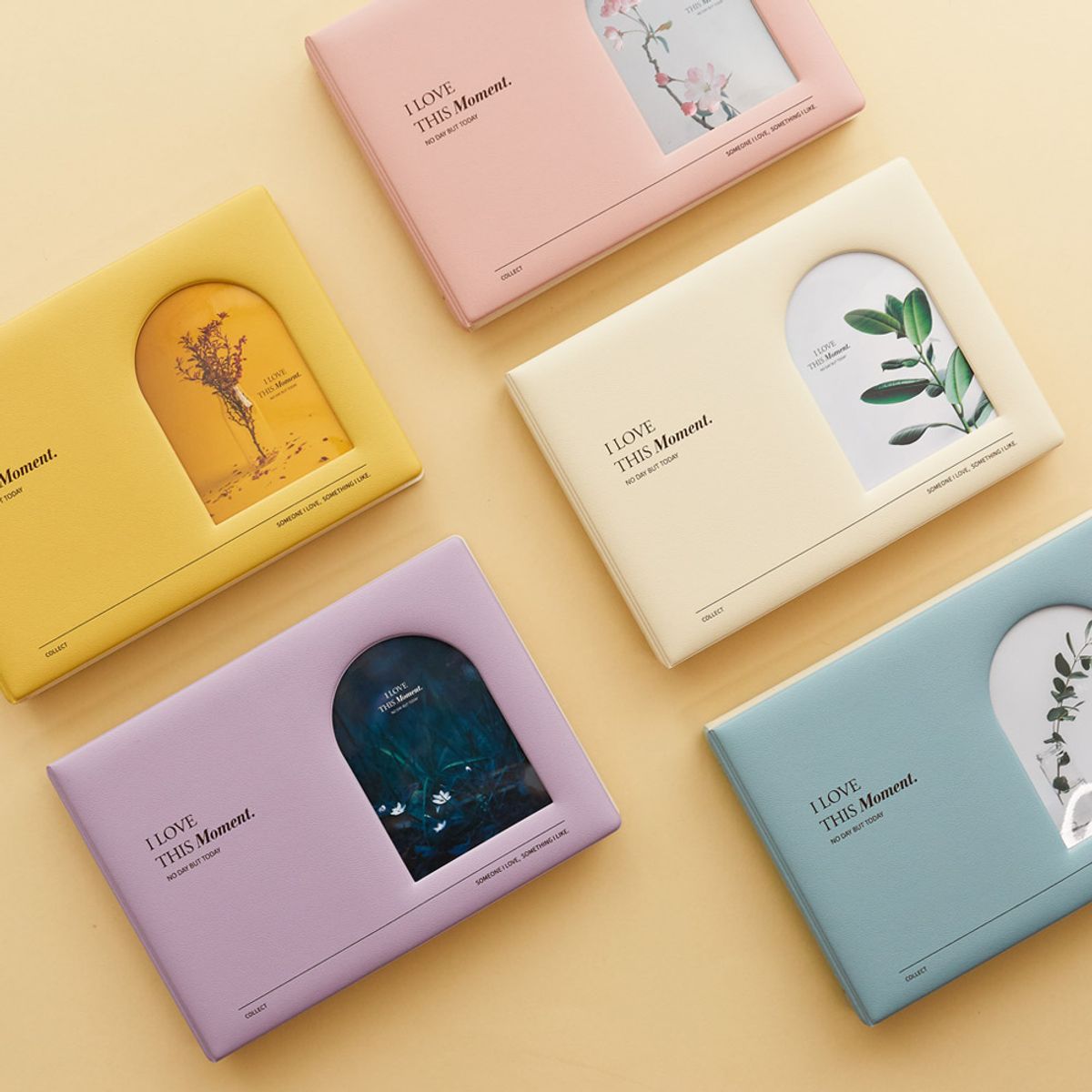퍼니메이드(FUNNYMADE) [각인] 4X6 가죽 포토 네컷앨범 사진첩 5color