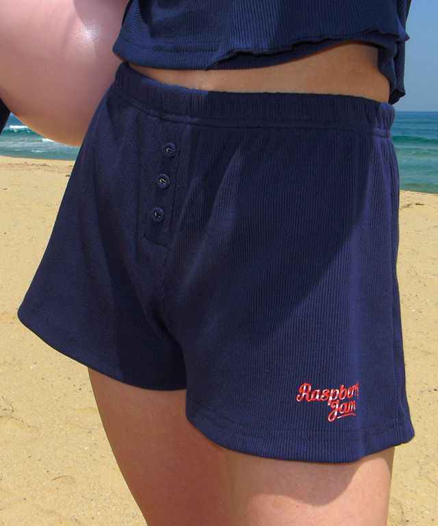 ショートパンツ RONRON GINGHAM RASPBERRY JAM BUTTON GOLGI SHORTS NAVY MUSINSA | RONRON GINGHAM RASPBERRY JAM BUTTON GOLGI SHORTS NAVY