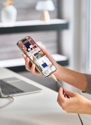 고속 충전케이블 메탈리C 100W PD C타입 - LL158