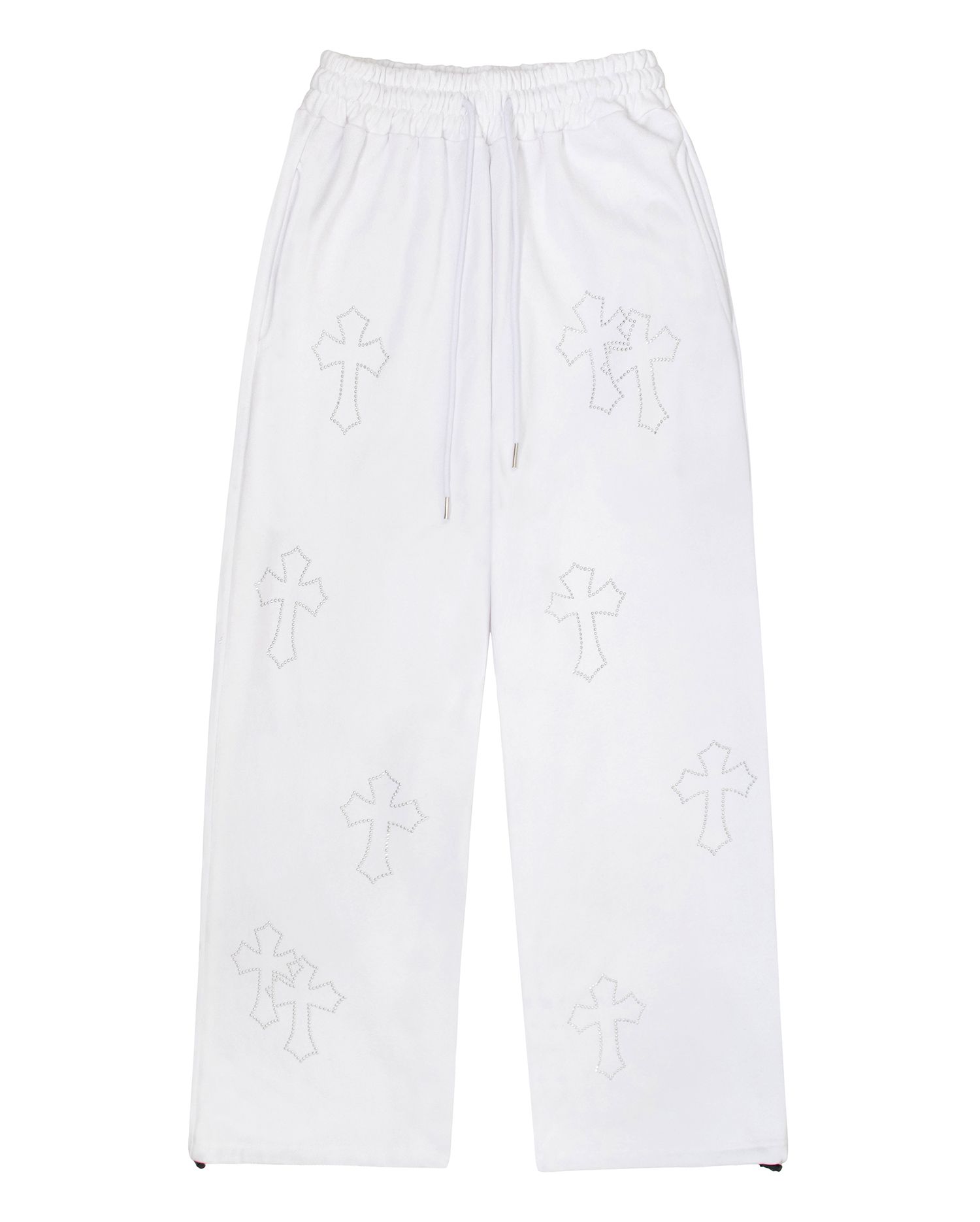 【信頼】 | MUSINSA ROCKCAKE White - Jogger 2way Cross Crystal パンツ