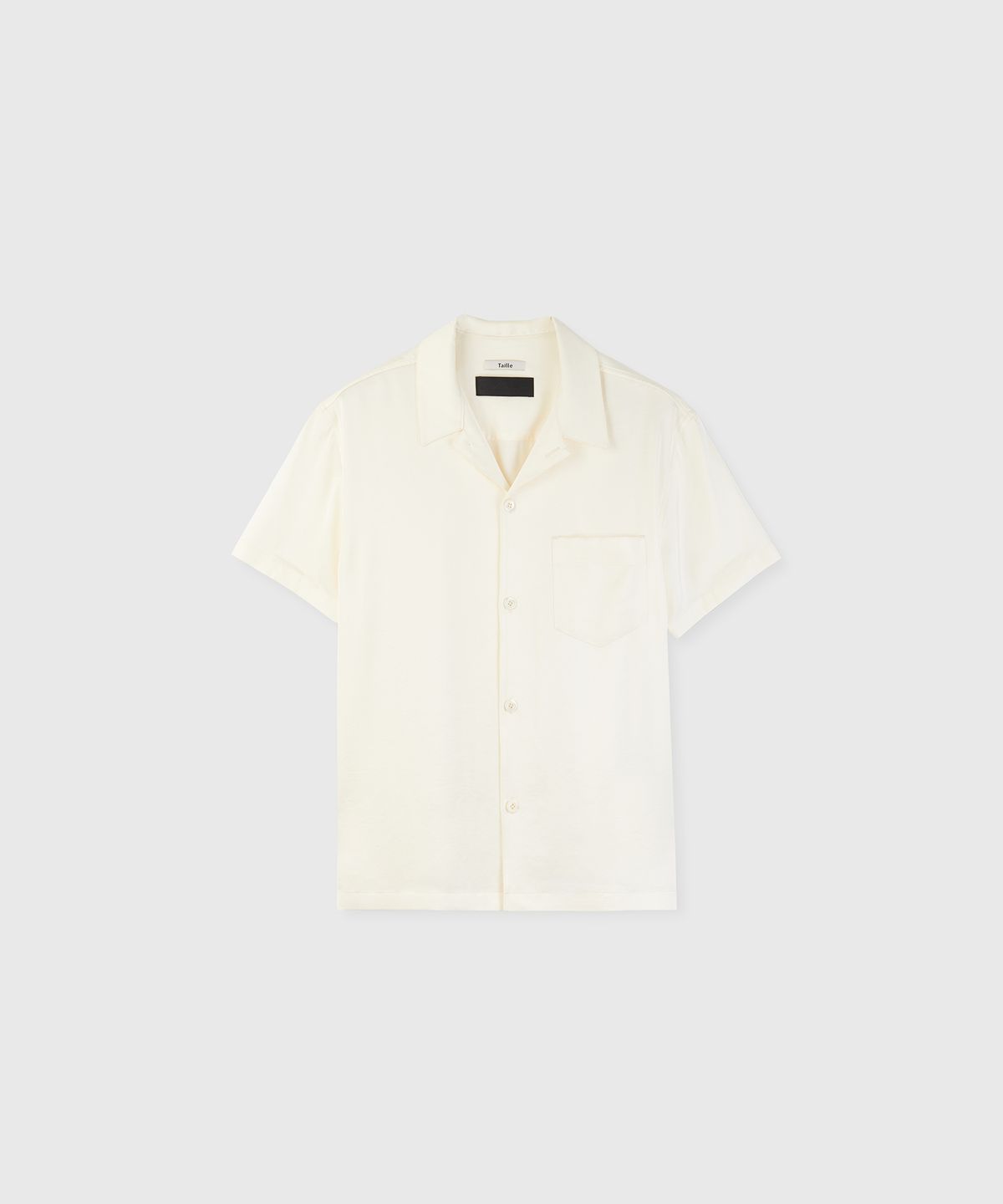 타일레(TAILLE) PALAIS SATIN SHIRT CHAMPAGNE