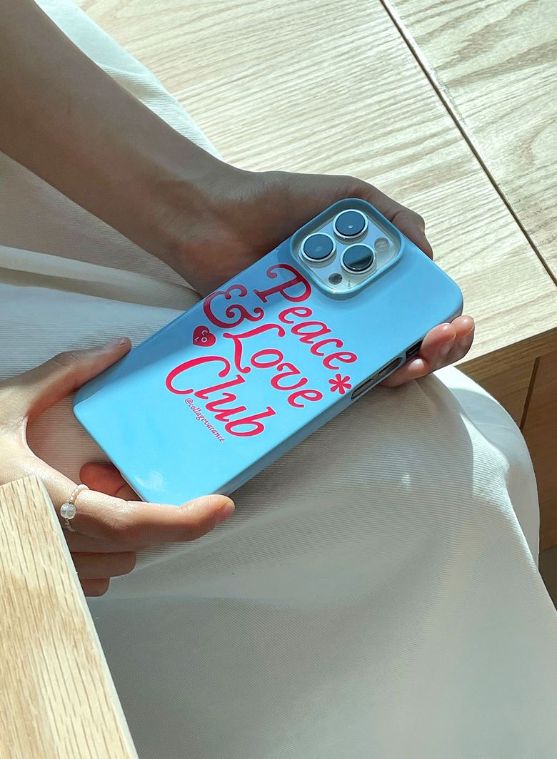 Peace&Love*Club Phonecase (폰케이스)-3type