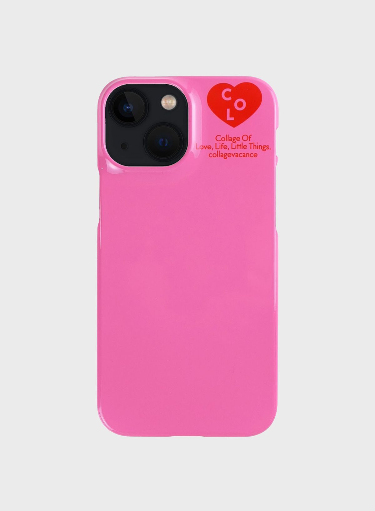 꼴라주바캉스(COLLAGEVACANCE) Heart Logo Phone Case (폰케이스)-3color