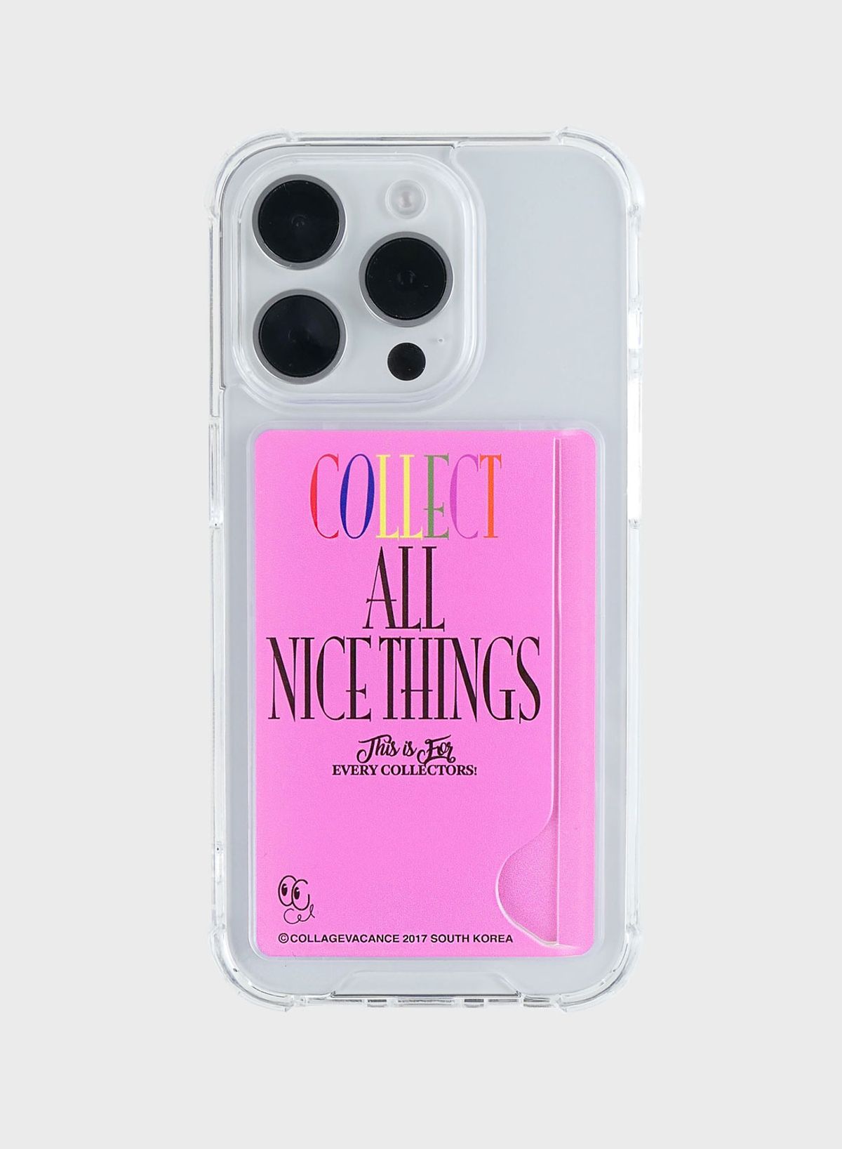 꼴라주바캉스(COLLAGEVACANCE) Collector Card Pocket Case #01 (폰케이스)-2type