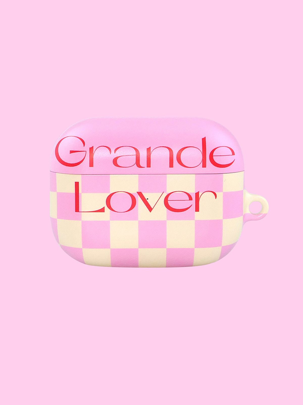 꼴라주바캉스(COLLAGEVACANCE) Grande Lover Airpods Case (에어팟케이스)-Pink