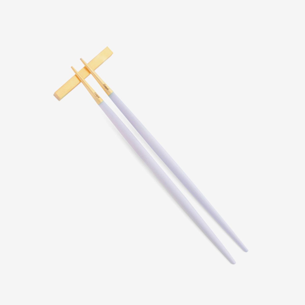 큐티폴(CUTIPOL) 고아 라일락골드 젓가락세트 (받침포함)
