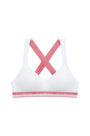 여성 로고 라인 밴딩 브라렛 브라_화이트_0824181515