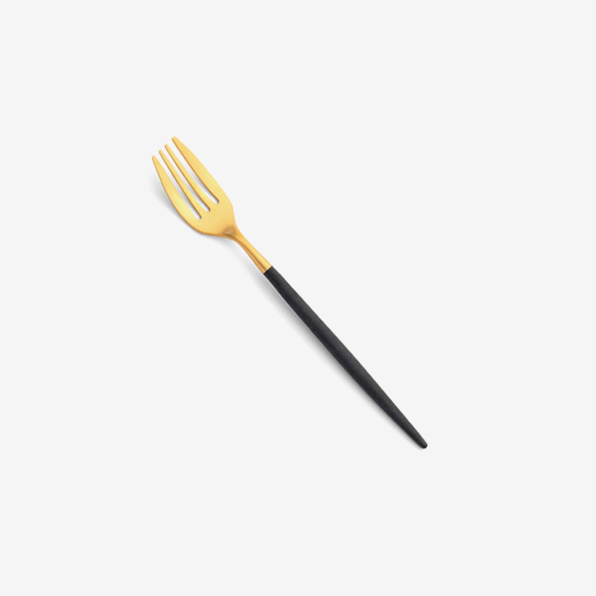 큐티폴(CUTIPOL) 미오 블랙골드 디저트 포크