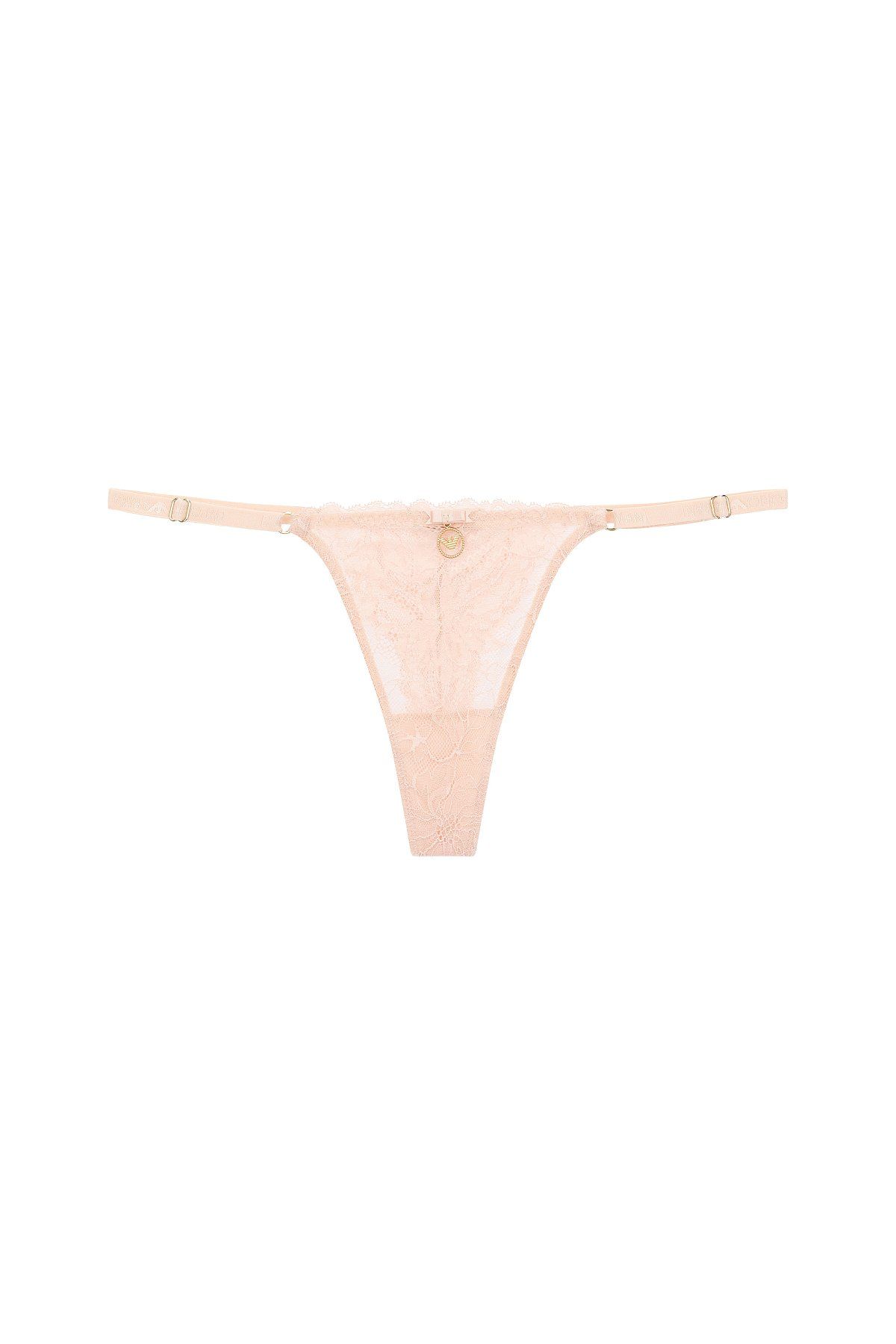 엠포리오 아르마니 언더웨어(EMPORIO ARMANI UNDERWEAR) 여성 플라워 레이스 리본 티팬티_스킨_0824110508