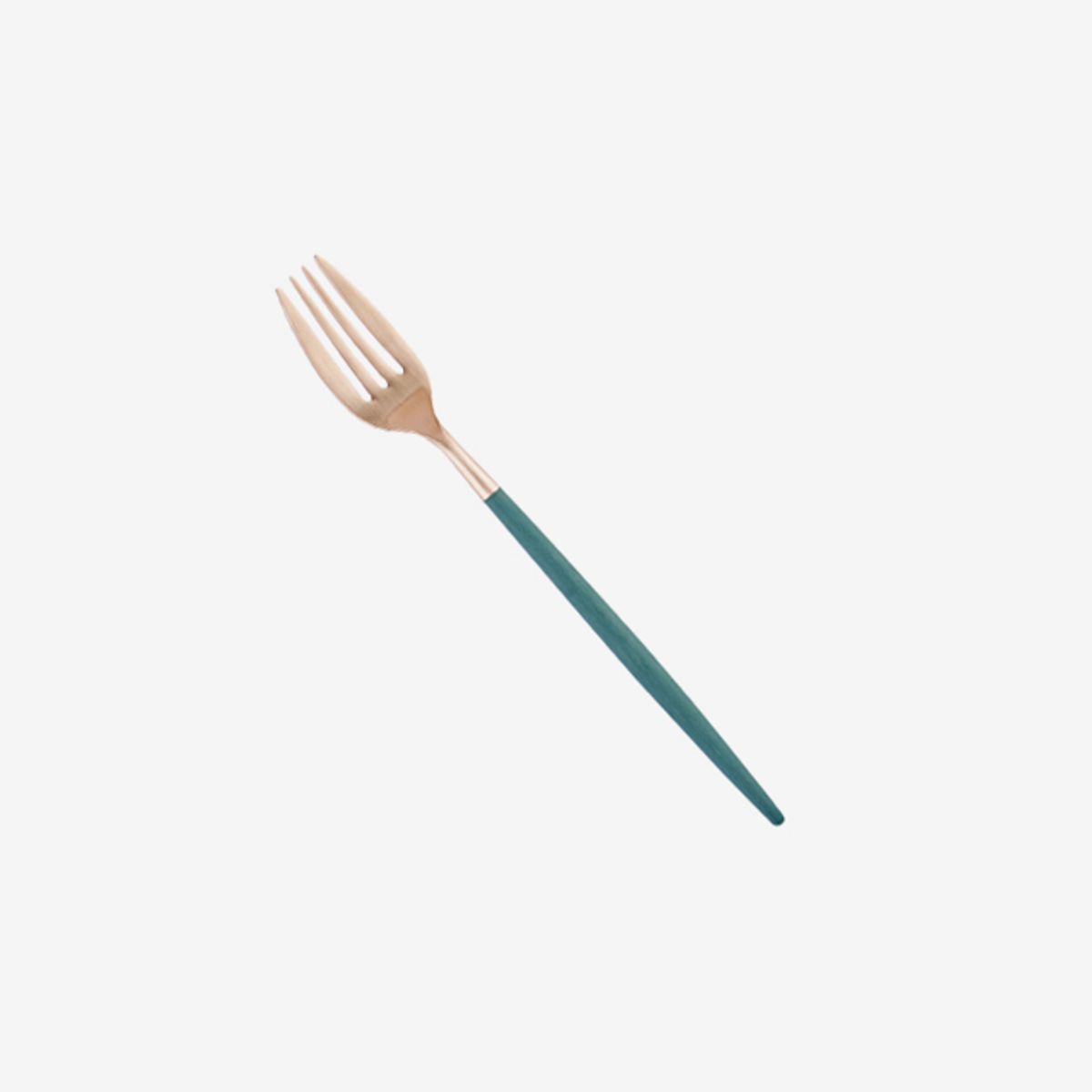 큐티폴(CUTIPOL) 미오 도브블루 로즈골드 디저트 포크