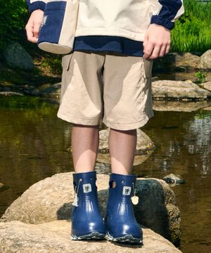 MFG X FILA KIDS OAKMONT RAIN BOOTS navy