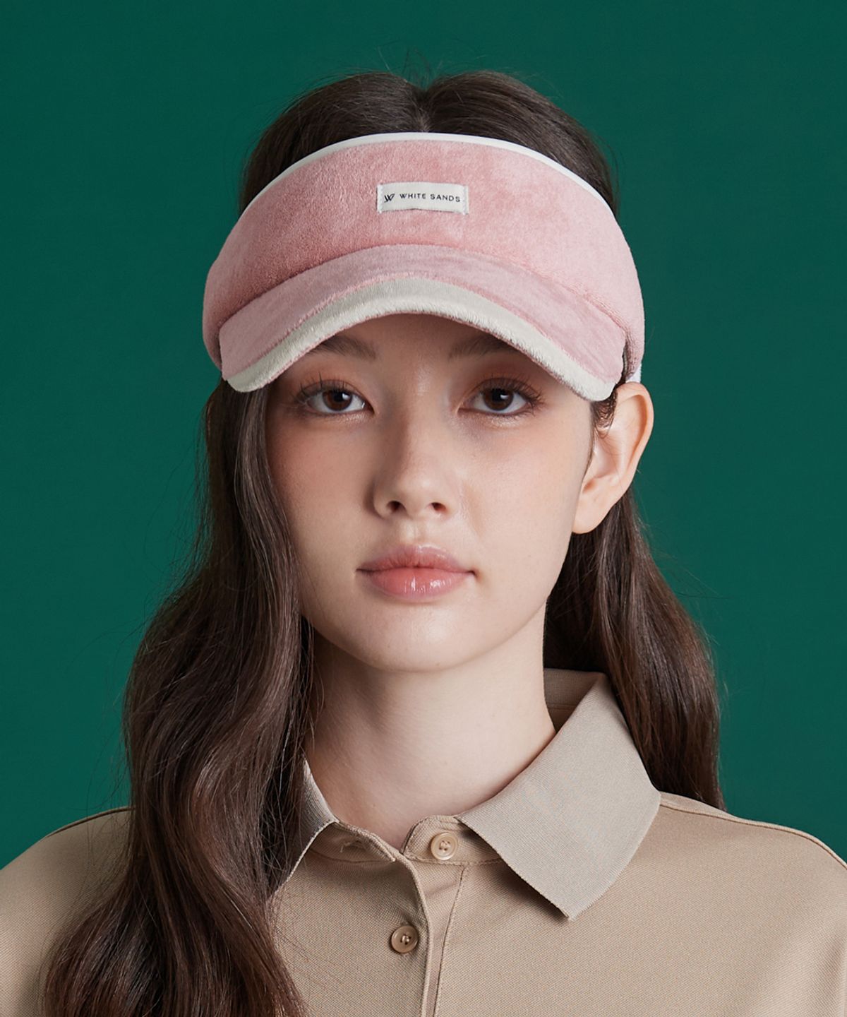 화이트샌즈(WHITE SANDS) 그린라벨 테리 선바이저 푸아코 (4 colors)