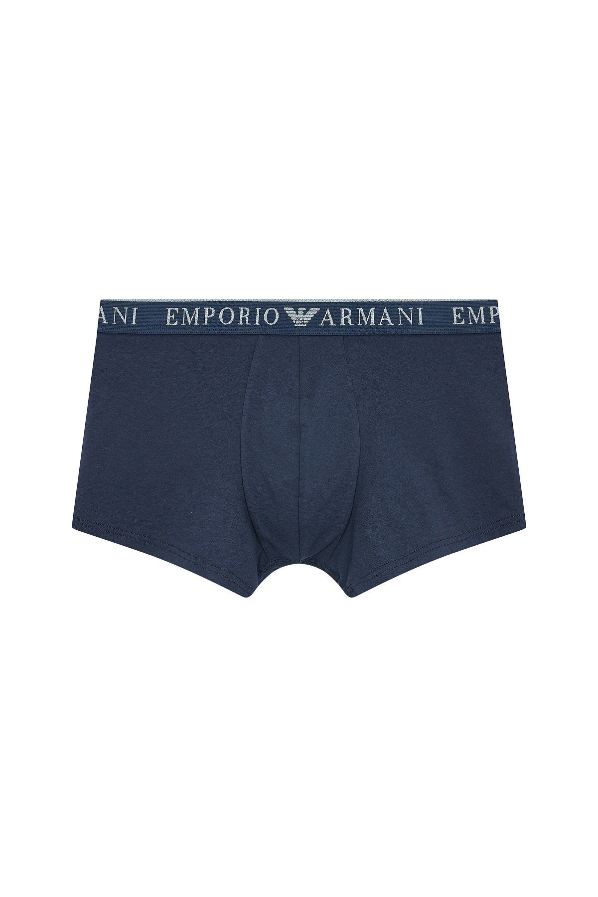 엠포리오 아르마니 언더웨어(EMPORIO ARMANI UNDERWEAR) 남성 엠보싱 로고 밴드 드로즈_마린_0814112070