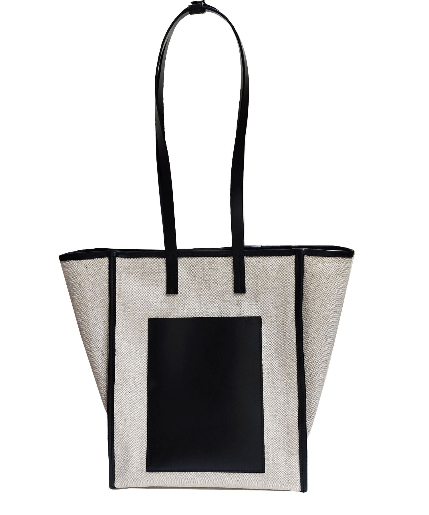 ◎GONIATELIER◎ Daily Shopper Bag | Leather & Canvas GONI atelier 고니아뜰리에