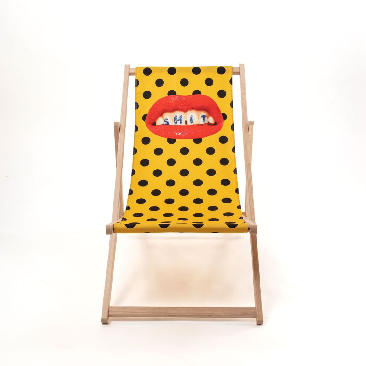 셀레티(SELETTI) TP우든폴딩데크체어 쉬트87x58x81H