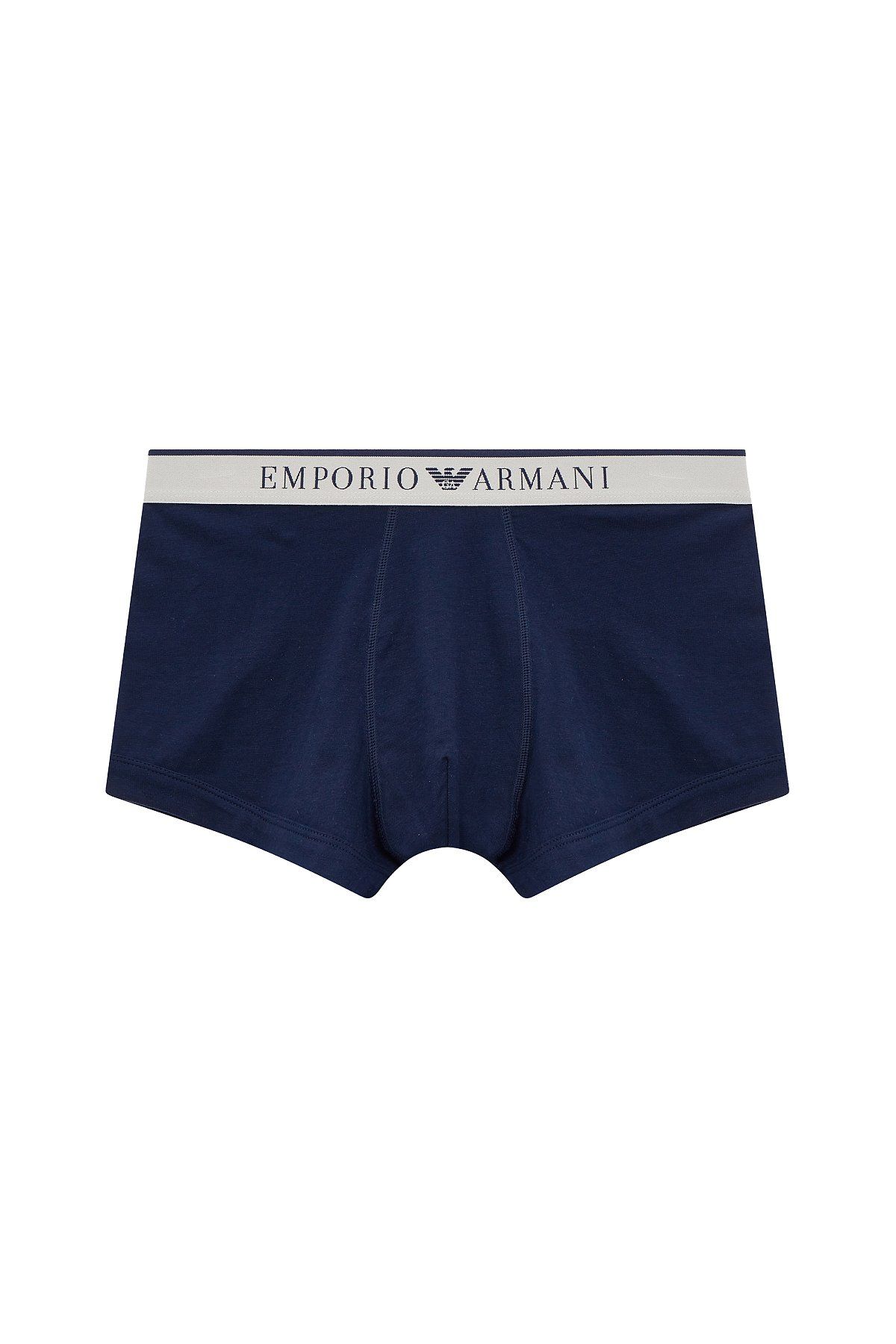 엠포리오 아르마니 언더웨어(EMPORIO ARMANI UNDERWEAR) 남성 이지 솔리드 코튼 드로즈_네이비_0814112059