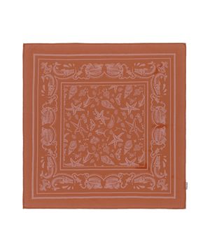 페이즐리 9202 브라운 코튼 반다나