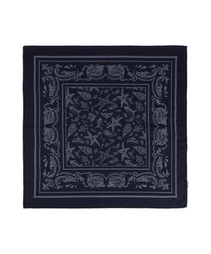 페이즐리 9202 네이비 코튼 반다나