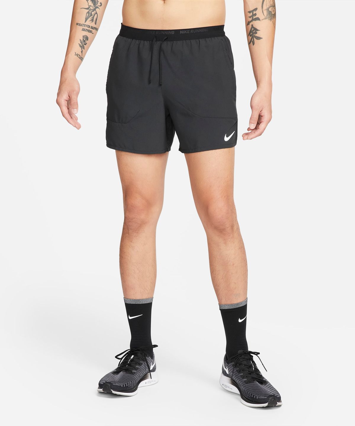 나이키(NIKE) 드라이 핏 스트라이드 5인치 브리프 라인드 러닝 쇼츠 M - 블랙 / DM4756-010