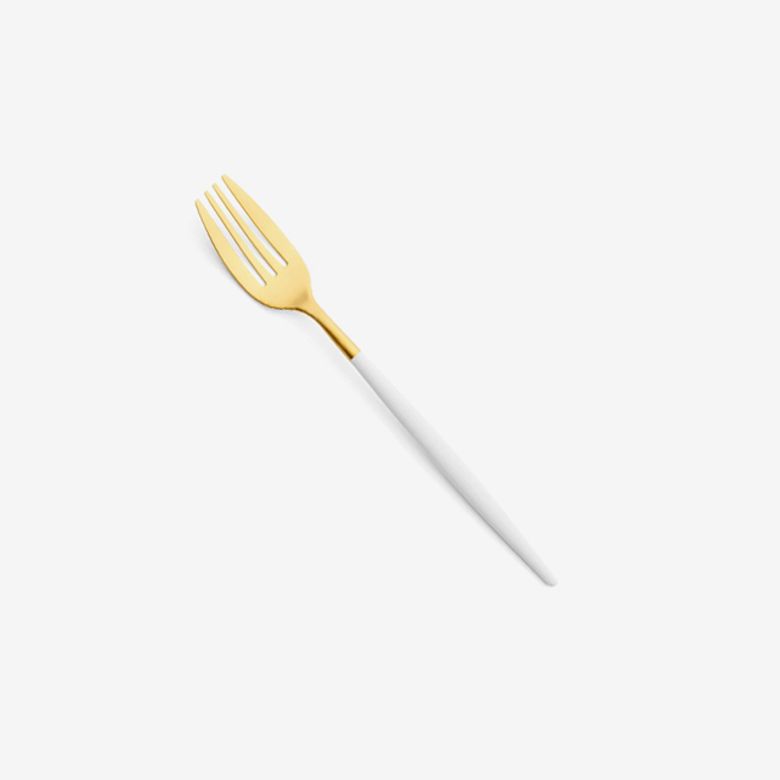 미오 화이트골드 디저트 포크