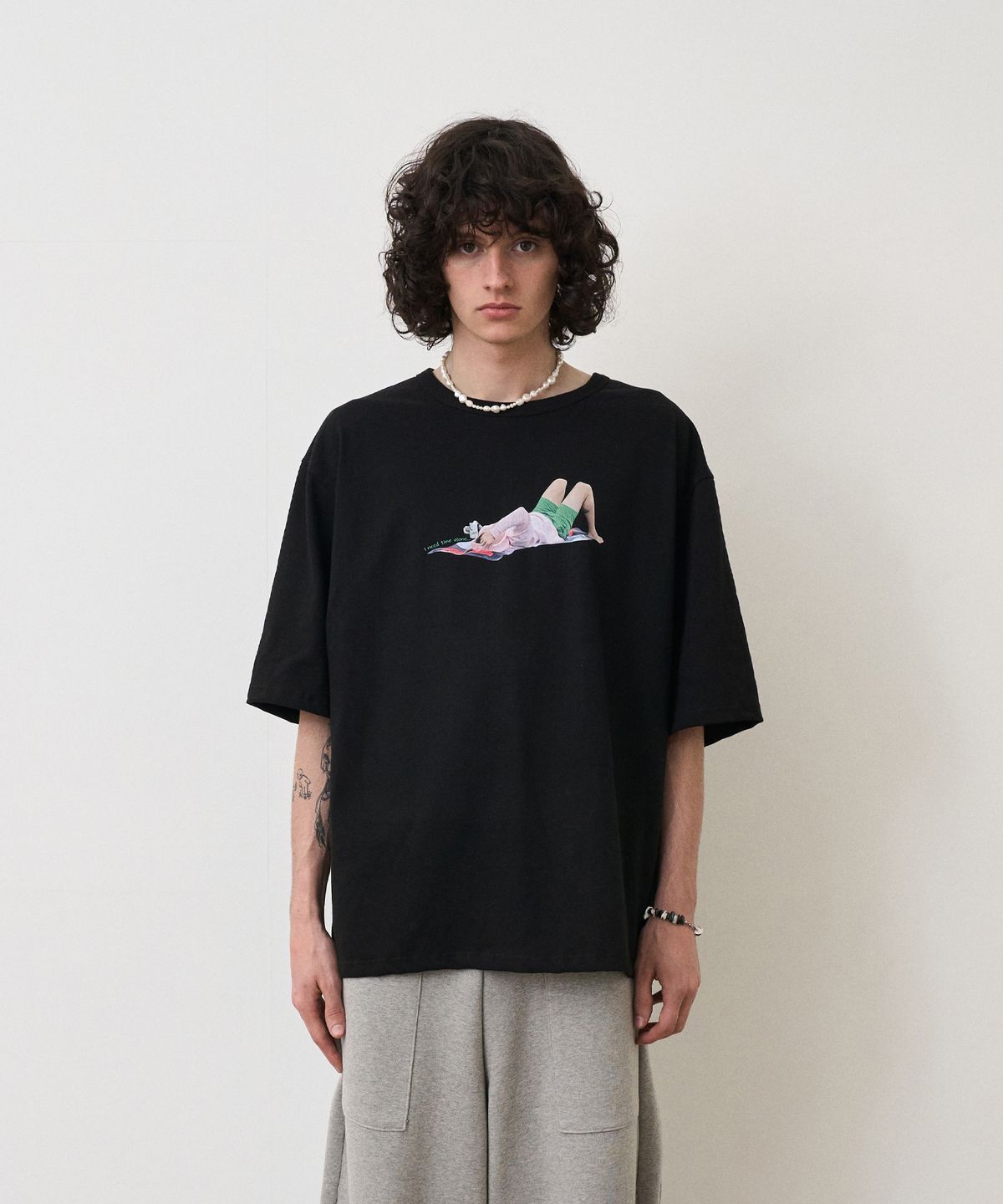 노운(NOUN) vacation t shirts (black)