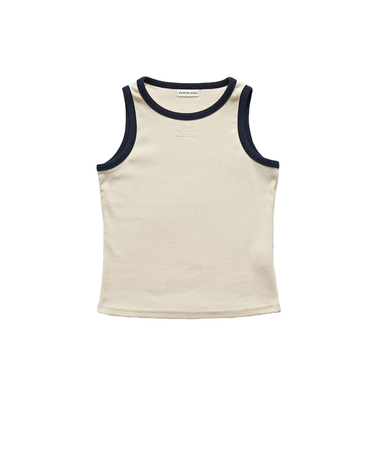 포츠포츠(FOTTSFOTTS) 24SS 림 탱크 - 크림/RIM TANK / CREAM