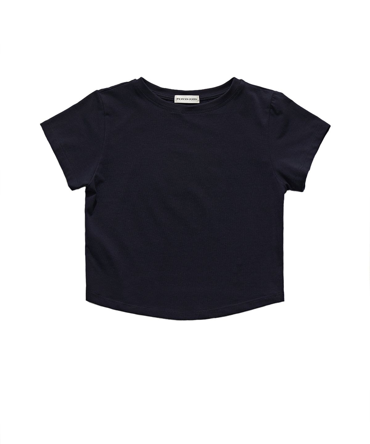 포츠포츠(FOTTSFOTTS) 24SS 스쿱 티 - 네이비/SCOOP TEE / NAVY